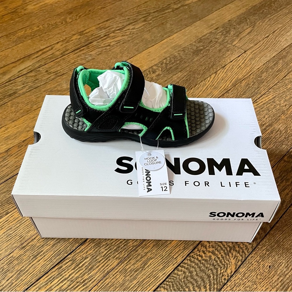 Sonoma Goods For Life Craigg River Boys' Sandals, Size 12
